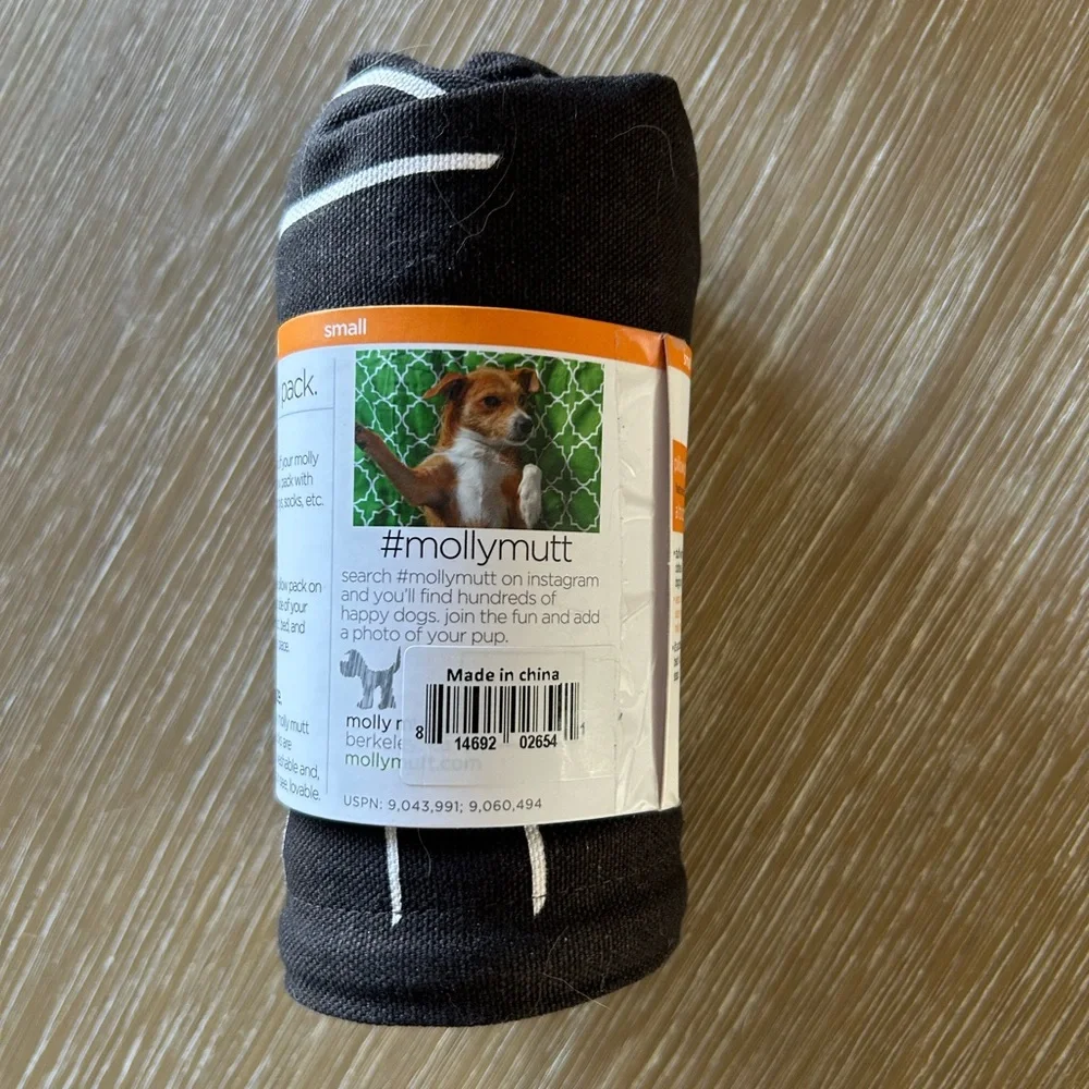 Molly Mutt dog dreams pet bolster pillow pack - small 22”x27”x 5”